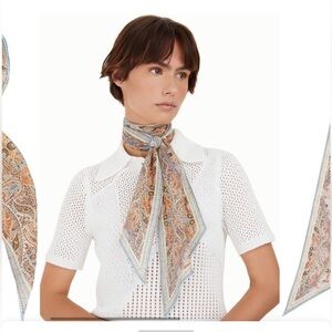 NWOT Zimmermann Silk Cotton Neck Scarf